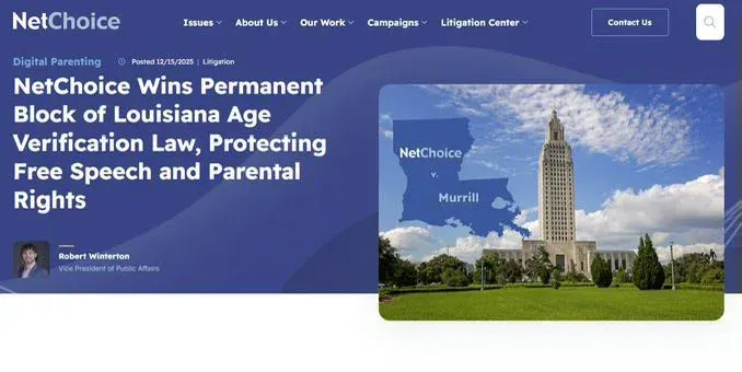 Louisiana's Age Verification Law Struck Down as Unconstitutional: A Major Victory for Digital Rights