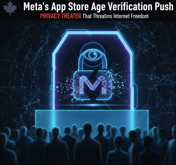 Meta's App Store Age Verification Push: Privacy Theater That Threatens Internet Freedom