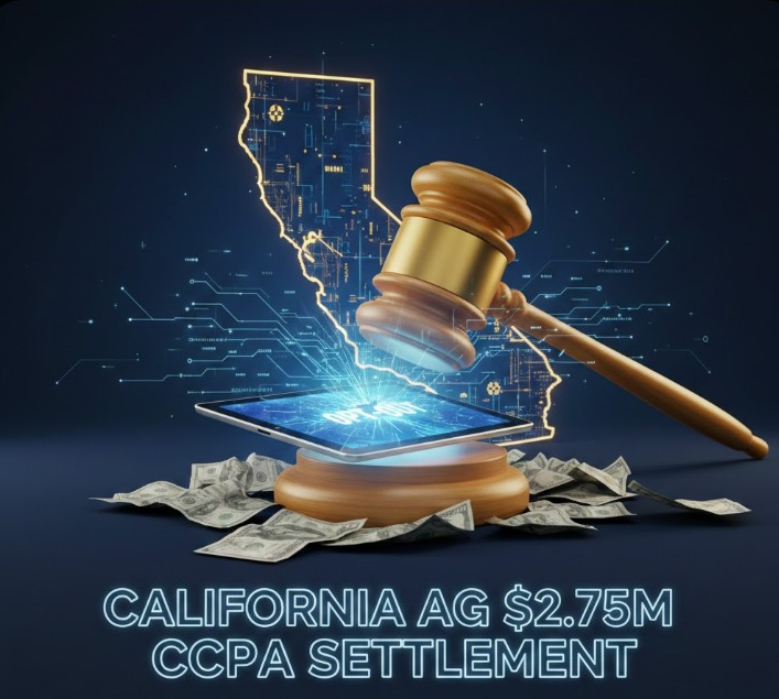 California AG Sets Record with $2.75M CCPA Settlement — And the Message Is Clear: Opt-Out Gaps Are Fraud